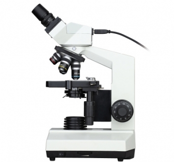 CCTV Digital Binocular Microscope with Built-in Camera