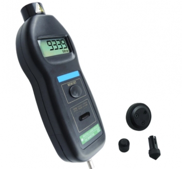 Digital Contact And Non-Contact Tachometer, Model DT-2236C,